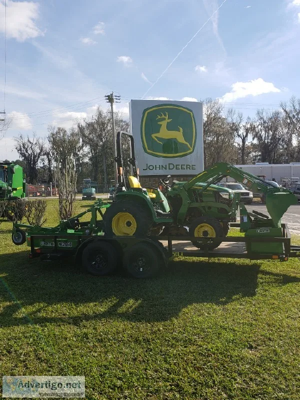 JOHN DEERE 3025E TRACTOR PACKAGE
