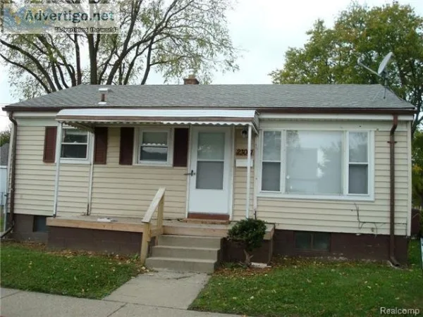 2 Bed 1 Bath NO Basement NO Garage