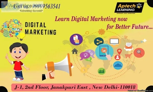 Best Digital Marketing Institute  Aptech Janakpuri