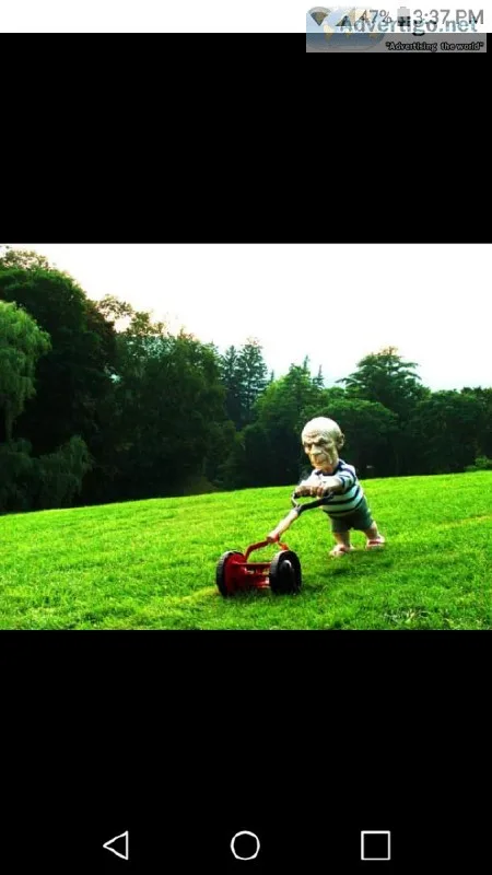 Lawn mowing