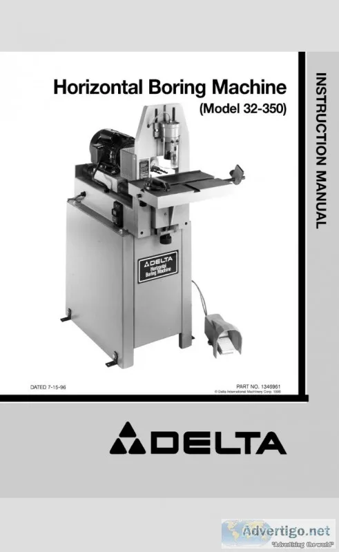 Horizontal Boring Machine Delta