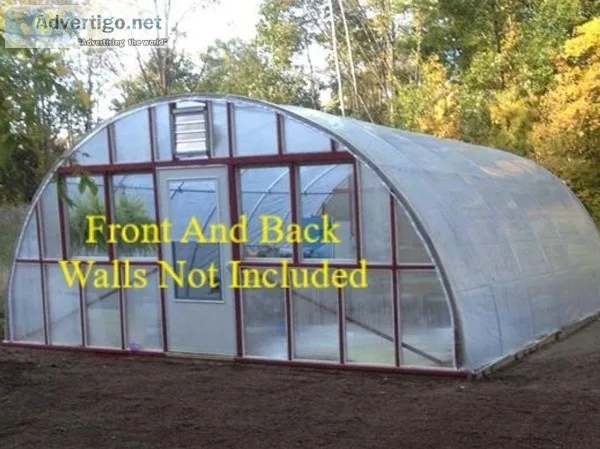 20 x 28 Hoop Greenhouse Kit with U.V. Plastic