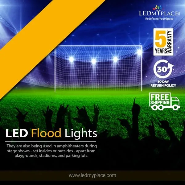 Eliminate Dark Spots Completely By Installing LED Flood Lights 3