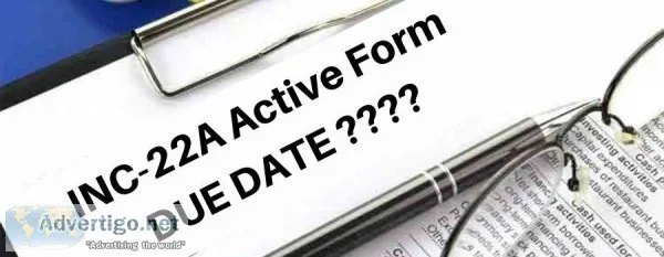 INC-22A Active form last date is 15th June 2019