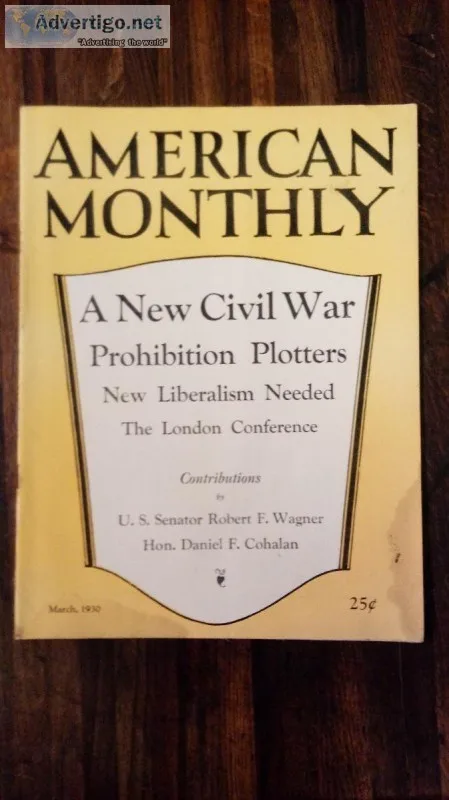 AMERICAN MONTHLY MAGAZINE MARCH 1930