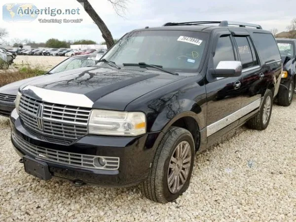2008 LINCOLN NAVIGATOR L 3rd ROW SNRF NAV Runs Well CHEAP