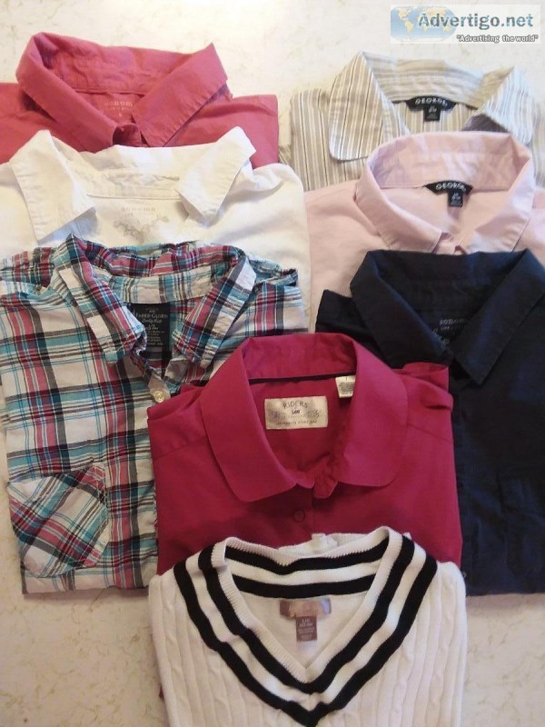 Nearly new womens blouses