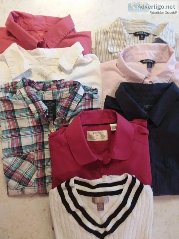 Nearly new womens blouses