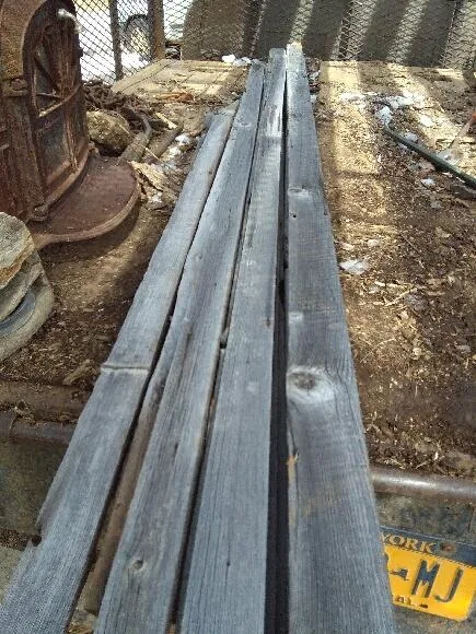 Reclaimed lumber