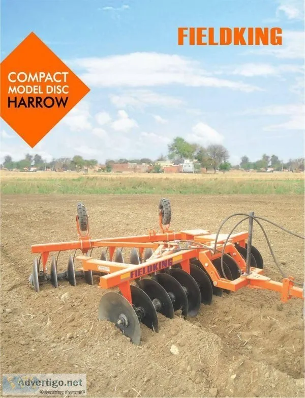 Compact Model Disc Harrow  Agriculture Machine Manufacturer Supp