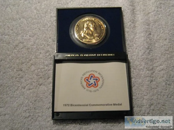 1972 Bicentennial Commerative Medallion