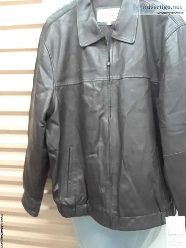 Excelled (large) bomber lambskin light  jacket