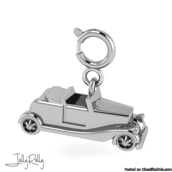 Ss Cars Ss100 Charm and Silver Jewellery By JollyRolly