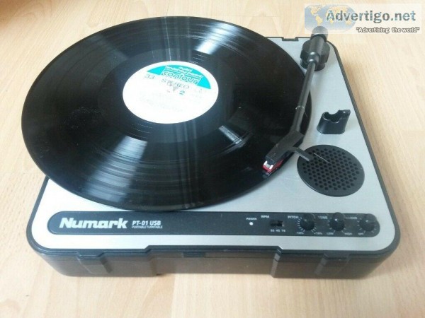 Numark PT01 USB Portable Turntable. CHEAPER THAN EBAY.