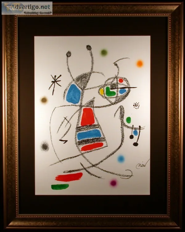Plate 8 Maravillas con Variaciones Original Lithograph by Joan M