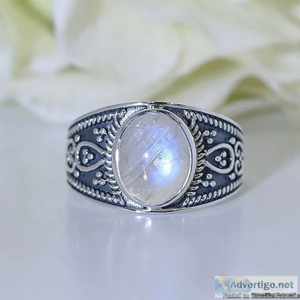 Moonstone Ring Royal Encore-GSJ