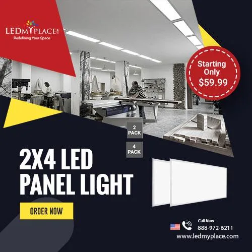 Buy (2x4 LED Panel Light) And Save More On Energy Bills