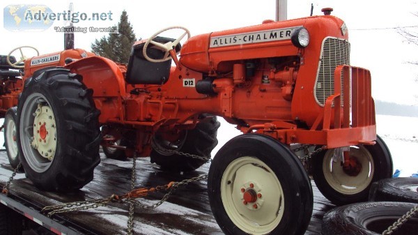 D12 Allis Chalmers Tractor
