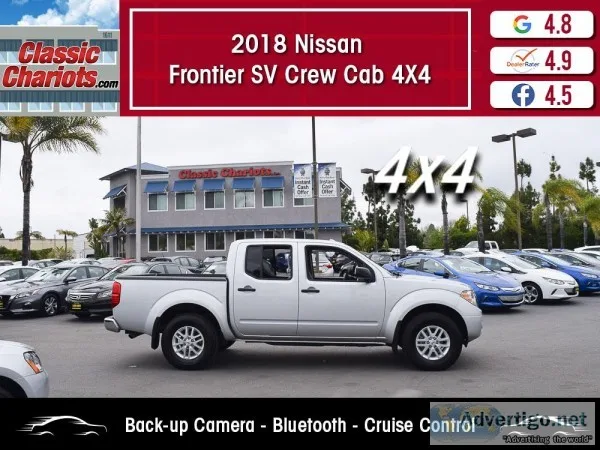 Used 2018 Nissan Frontier SV Crew Cab 4X4 for Sale in San Diego 