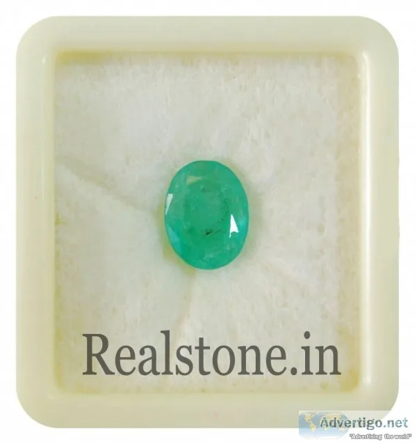 ORIGINAL EMERALD PANNA CERTIFIED BY REALSTONE