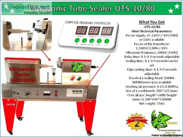 Ultrasonic Tube Sealer UTS-1080