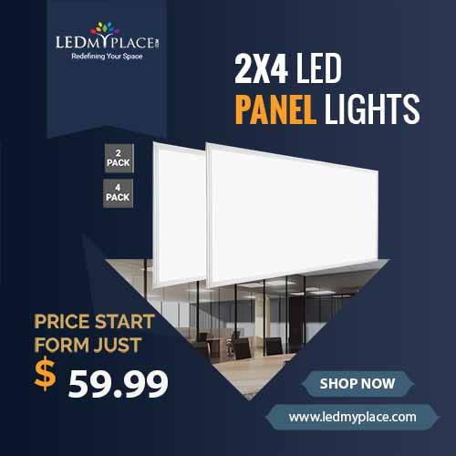 Install 2x4 LED Panel Light for  Better Indoor Lighting