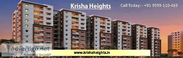 Buy 2BHK furnished apartments at Krisha Heights