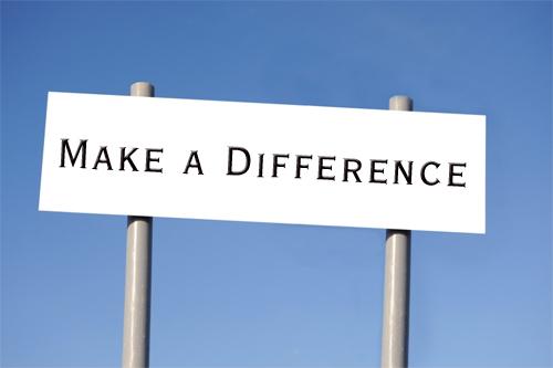 MAKE A DIFFERENCE