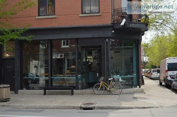 Strategic LOCATION 750 sqft  basement 724 sqft for coffee shop o