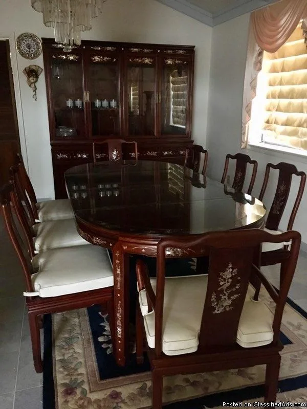 rose wood dining set