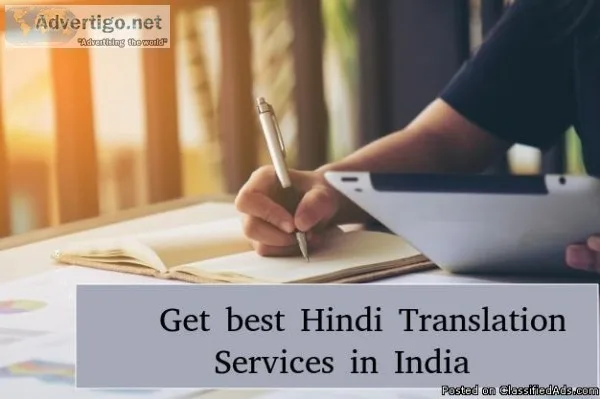 Get best Hindi Translation&nbspSer vices in India
