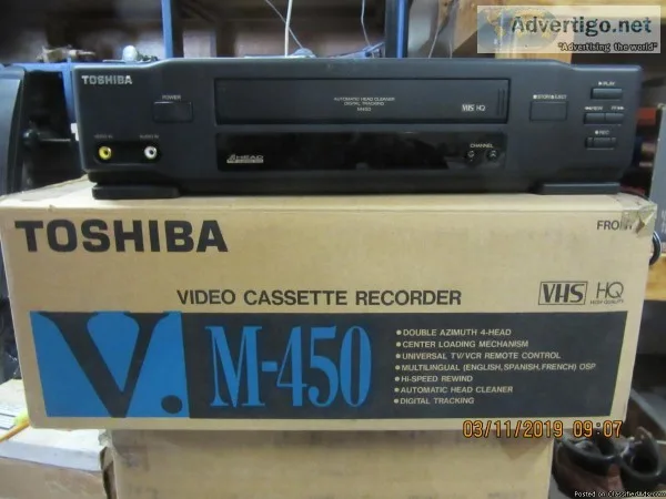 Toshiba Recorder  Video Cassette