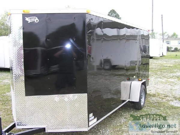 6 x 14 Basic Enclosed Cargo Trailer WV-nose -38962