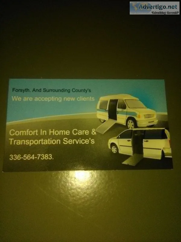 Senior Transportation and Errands
