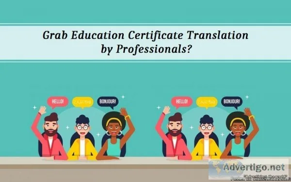 Grab Education Certificate Translation by Professionals