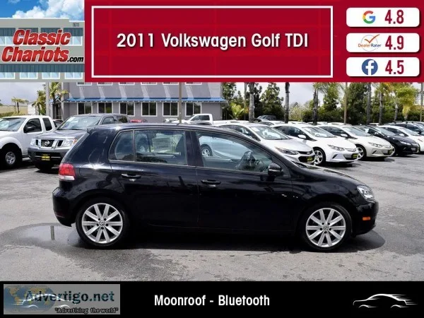 Used 2011 Volkswagen Golf TDI for Sale in San Diego - 19526