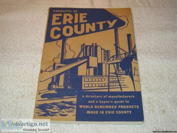 Products of Erie County - Industrial Directory - Early 1950 s