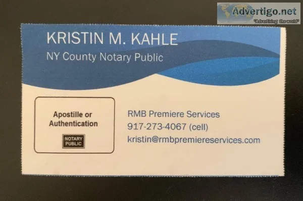 UPPER WEST SIDE IN-STORE NOTARY PUBLIC SERVICES (Mon-Sun)