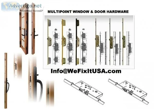 Multi-Point Window and Door Replacement Hardware Parts