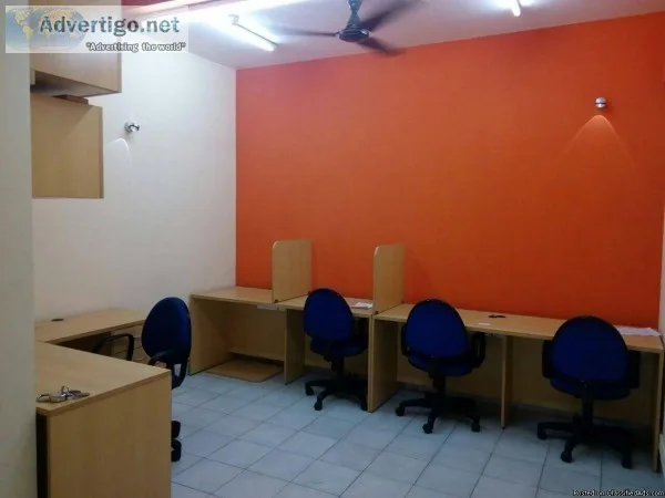 RENTAL OFFICE SPACE -  FULL FURN MAIN ROAD FACING SITE