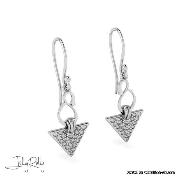Royal Mark Silver Earrings and Studs by JollyRolly