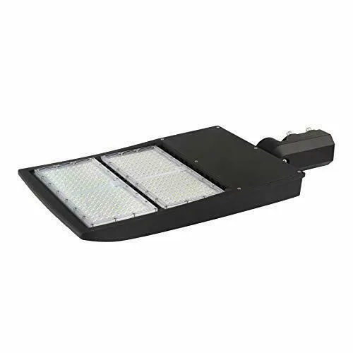 300W  LED Pole Light with Photocell 5700K  YM Bronze AC100-277V
