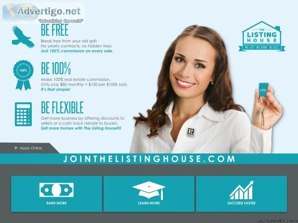Real Estate Agent - 100% Commission