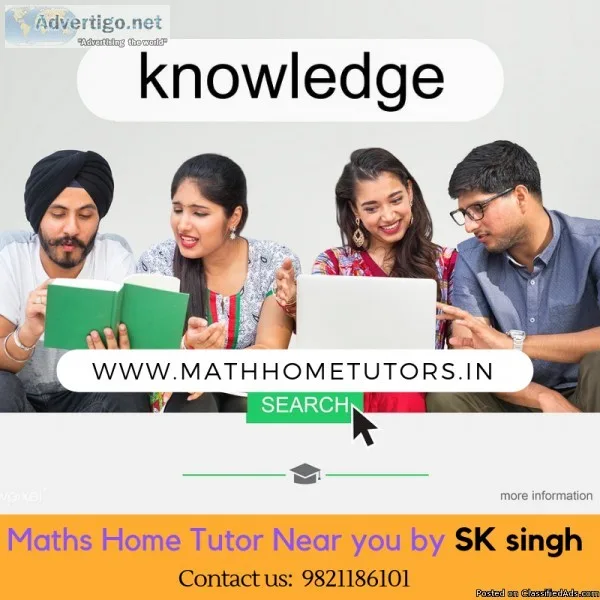 Math Home tuition in Delhi Math home tutor in  Delhi