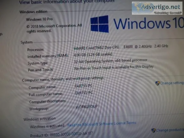 dell optiplex 755 - 75 (winston salem)