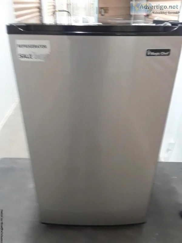 Magic Chef mini stainless steel refrigerator