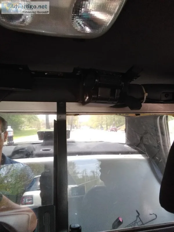 Old police car cage for sale with plastic back seat from crown v