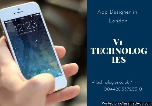 A Professional App Designer in London