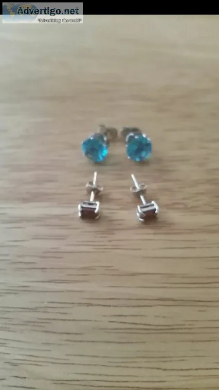 STERLING SILVER EARRINGS 