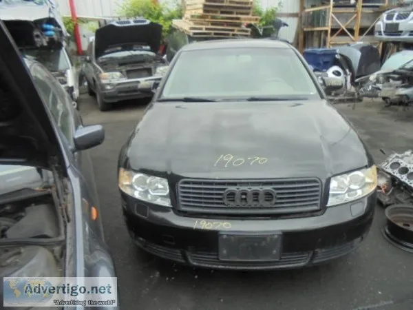 Parting out - 2005 Audi A4 - Black - Parts - Stock 19070